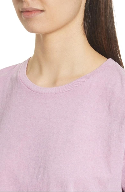 Shop Frame Wear Thin Tee In Faded Light Purple