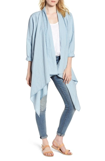 Shop Lucky Brand Lucky Draped Top In Myrtle