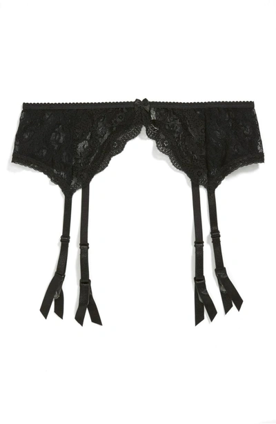 Shop B.tempt'd By Wacoal Lace Garter Belt In Night