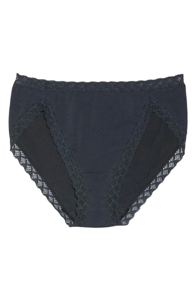 Shop Natori Bliss French Cut Briefs In India Ink