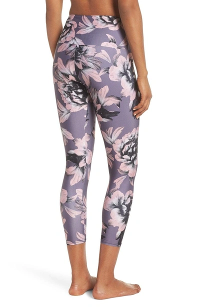 Shop Onzie High Rise Capris In Peony