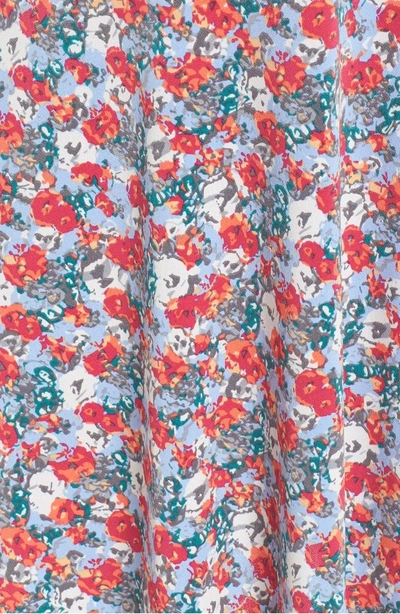 Shop Leota Faux Wrap Jersey Dress In Floral Camo