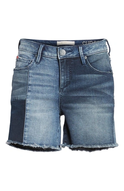 Shop Slink Jeans Patchwork Denim Shorts In Vanessa