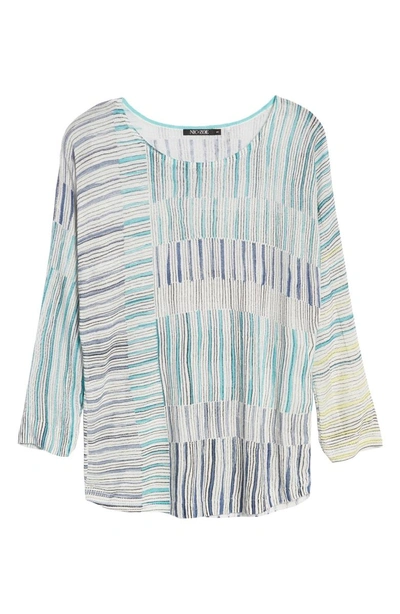 Shop Nic + Zoe Sea Wall Stripe Top In Multi