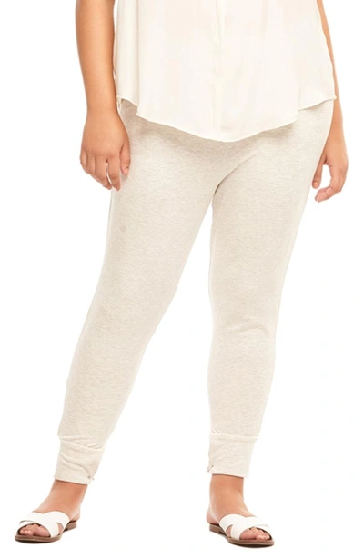 Shop Tart Zadie Jogger Pants In Grey With Rose