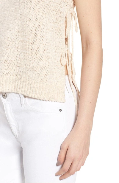 Shop Cupcakes And Cashmere Chantell Sweater Tank In Natural