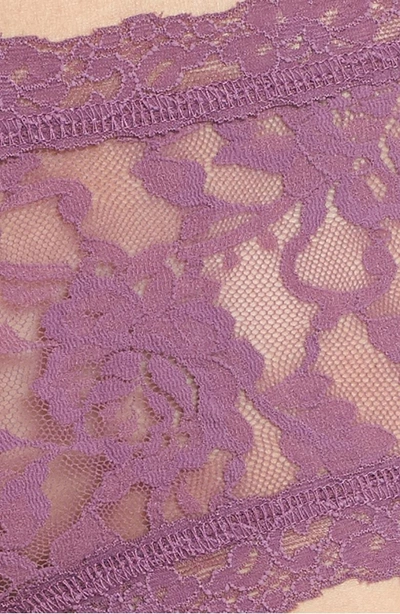 Shop Hanky Panky 'signature Lace' Boyshorts In Valiant Purple