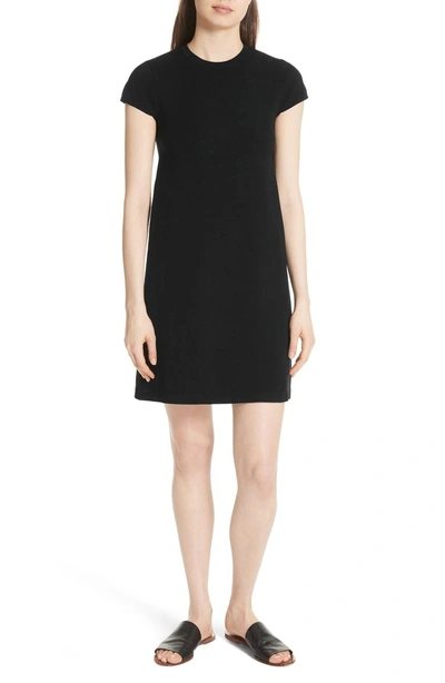 Shop Theory Empire Prosecco Knit Dress In Black