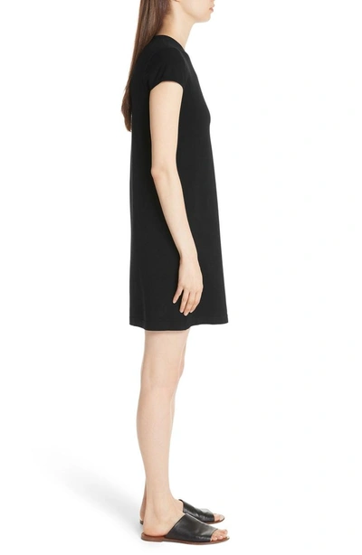 Shop Theory Empire Prosecco Knit Dress In Black