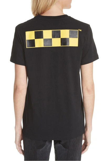 Shop Off-white Flags Casual Tee In Black Multicolor