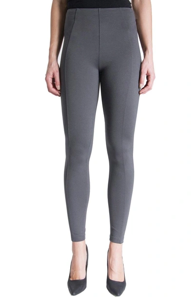 Shop Liverpool Reese Stretch Knit Leggings In Magnet