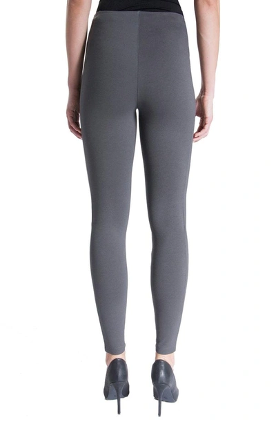 Shop Liverpool Reese Stretch Knit Leggings In Magnet