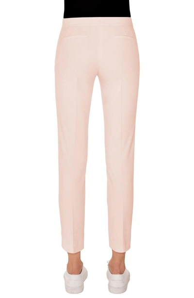 Shop Akris Punto Frankie Stretch Cotton Pants In Rose