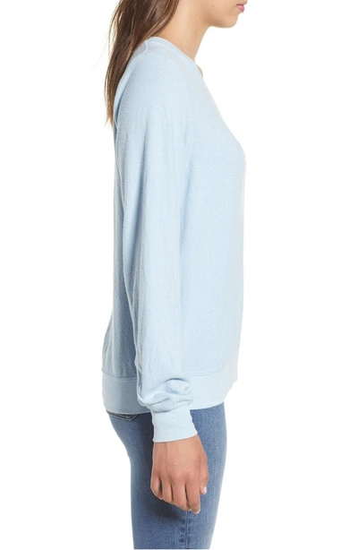 Shop Wildfox V-neck Pullover In Blue Skies