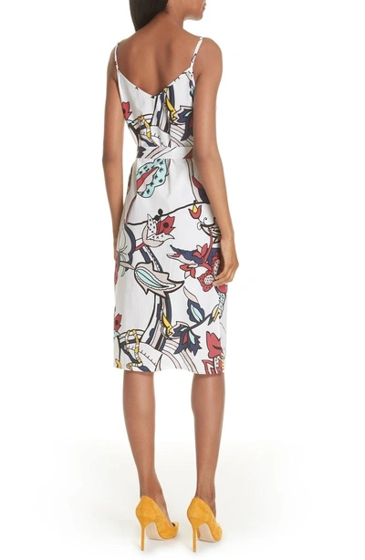 Shop Ted Baker Colour By Numbers Viddy Sheath Dress In Ivory