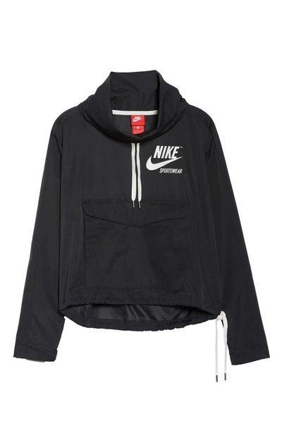 Shop Nike Sportswear Archive Jacket In Black/ Black