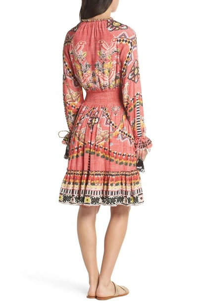 Shop Hemant & Nandita Short Cover-up Dress In Pinar