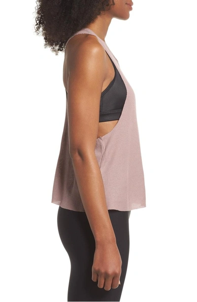 Shop Alo Yoga Flow Thermal Tank In Smokey Quartz