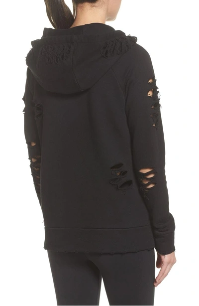 Alo yoga distressed hoodie new arrivals
