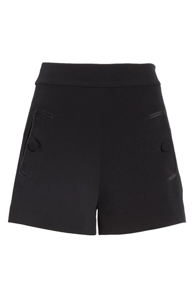 Shop Derek Lam 10 Crosby Pocket Detail Shorts In Black