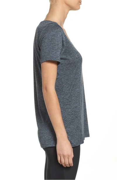 Shop Nike Dry Training Tee In Black/ Cool Grey/ White