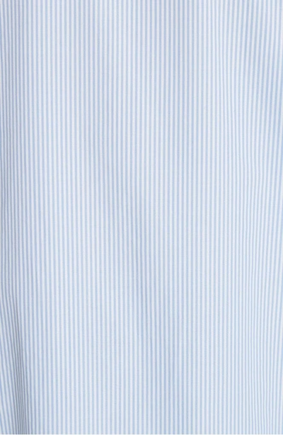 Shop Equipment Kenton Stripe Poplin Top In Bright White