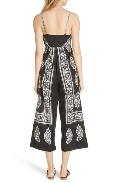 Shop Free People Feel The Sun Jumpsuit In Black