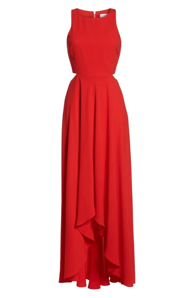 Shop Ali & Jay Cutout Maxi Dress In Red