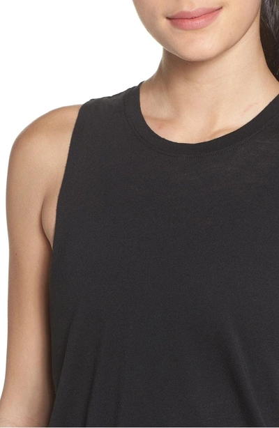 Shop Beyond Yoga Twist It Up Tank In Black