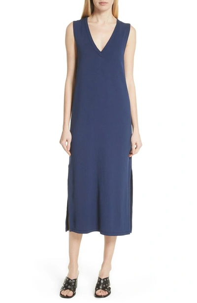 Shop Rag & Bone Phoenix Vee Muscle Dress In Royal Blue