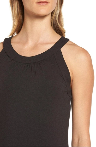 Shop Tommy Bahama Tambour Tank Dress In Black