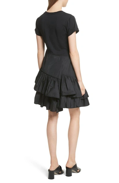 Shop 3.1 Phillip Lim / フィリップ リム Flamenco T-shirt Dress In Black