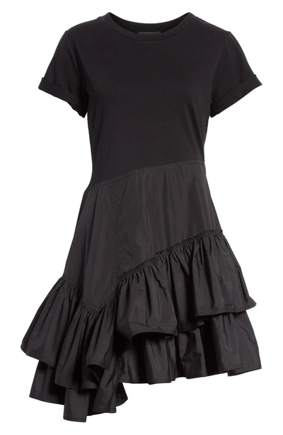Shop 3.1 Phillip Lim / フィリップ リム Flamenco T-shirt Dress In Black