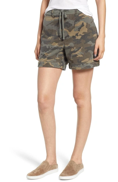 Shop James Perse Camo Shorts In Artillery Camo