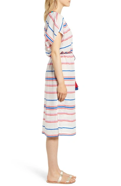 Shop Velvet By Graham & Spencer Stripe Caftan Dress In Multi