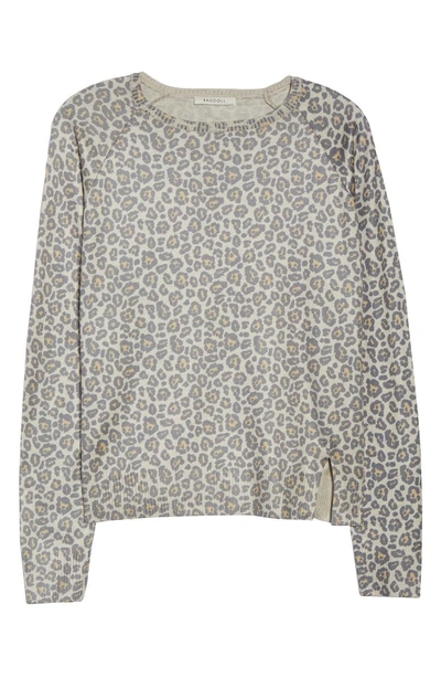 Shop Ragdoll Leopard Print Sweatshirt In Beige Leopard