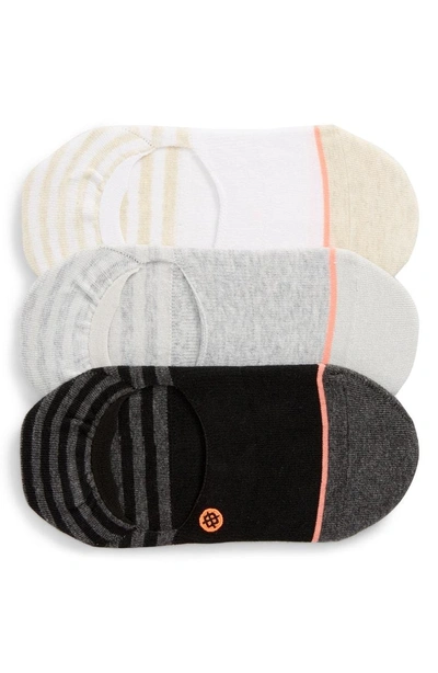Shop Stance Invisible 3-pack No-show Socks In Multi