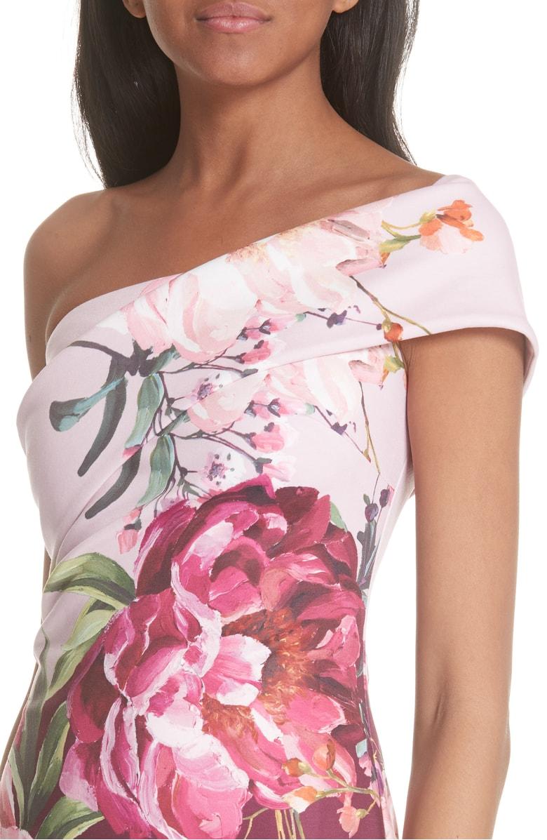 irlina serenity one shoulder dress