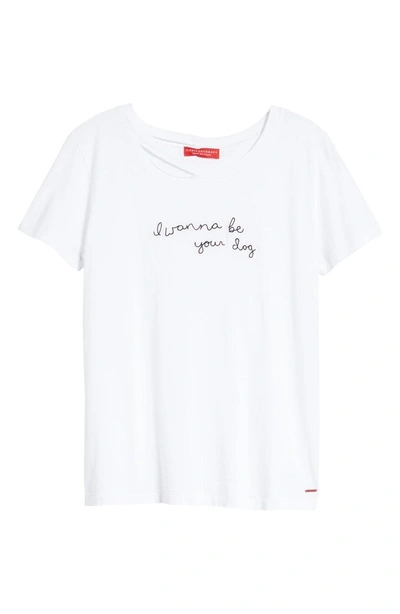 Shop N:philanthropy Harlow Embroidered Tee In White