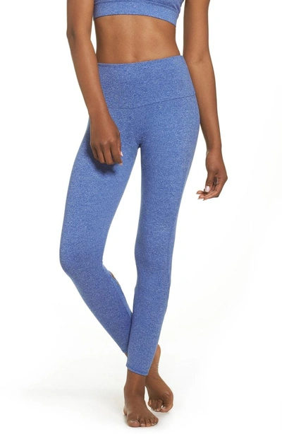 Shop Onzie Elevate Midi Leggings In Royal Blue Majestic