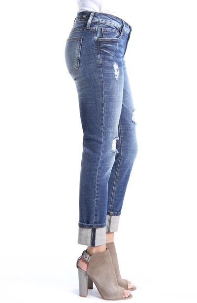 Shop Kut From The Kloth Catherine Ripped Boyfriend Jeans In Impressed