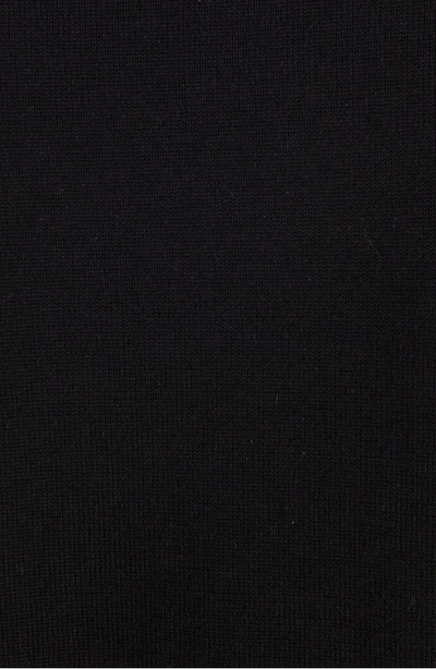 Shop Loewe Wool Blend Intarsia Sweater In Black