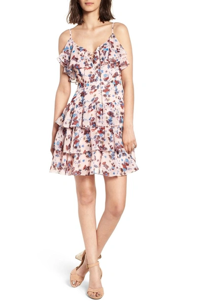 Shop Rebecca Minkoff Marla Dress In Pink Multi