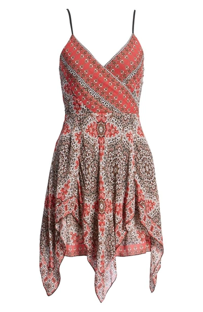 Shop Bailey44 Bandana Minidress In Red Multi