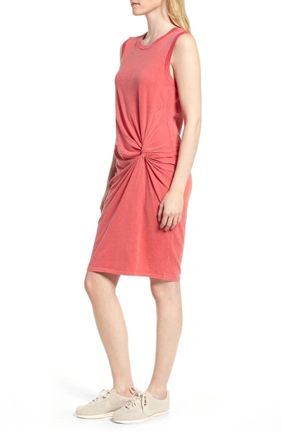 Shop Stateside Twist Jersey Dress In Scarlet