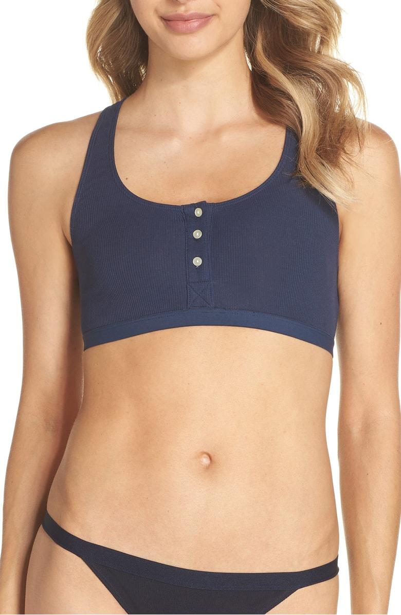 madewell knit bralette