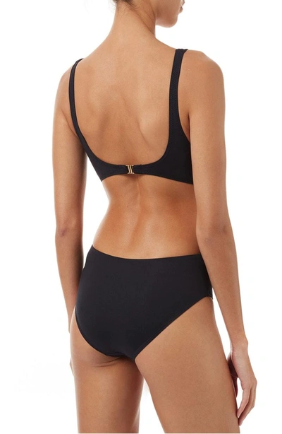 Shop Melissa Odabash Del Mar One-piece Swimsuit In Black