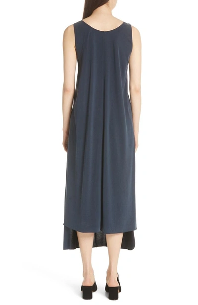 Shop Vince Sleeveless Tie Front Maxi Dress In Coastal