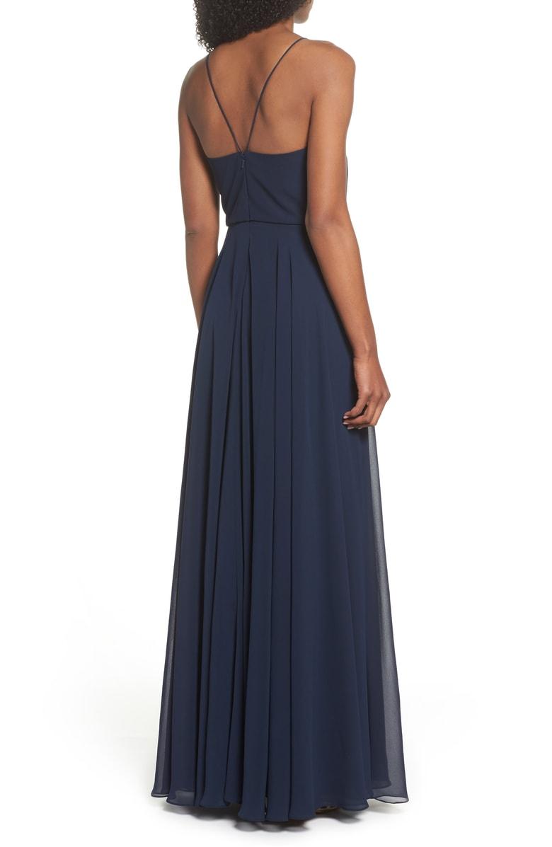 jenny yoo inesse navy