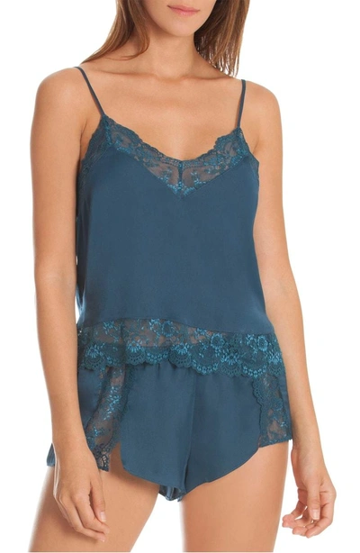 Shop In Bloom By Jonquil Cami Short Pajamas In Dark Teal